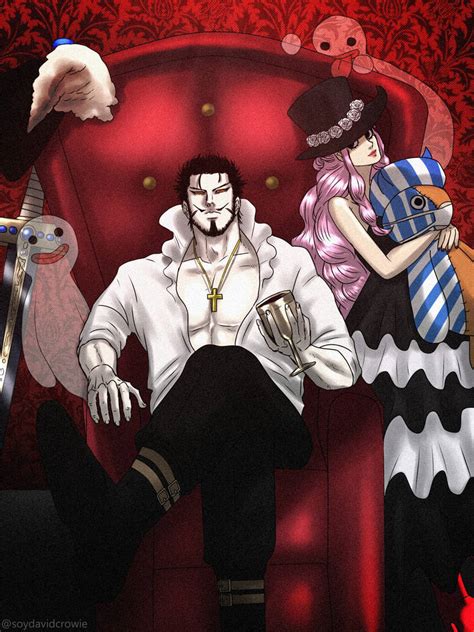 Mihawk and Perona by soydavidcrowie on DeviantArt