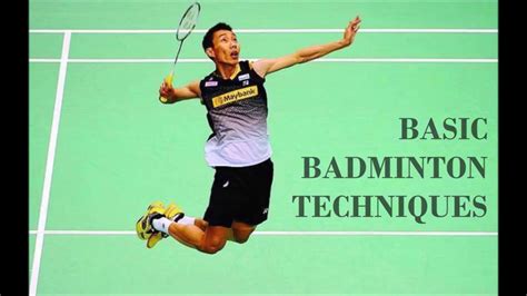 Basic Badminton Techniques - YouTube