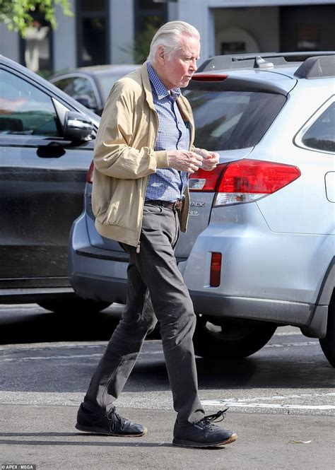 Jon Voight makes rare outing with son James Haven in Beverly Hills ...