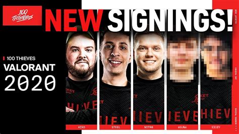 FULL 100 THIEVES VALORANT ROSTER?!? INSANE COMEBACK W/ NEW SIGNINGS ...