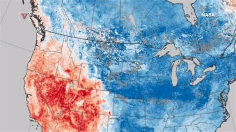 New NASA map shows dramatic effects of climate change