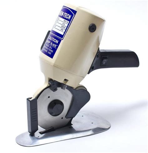 4" Electric Rotary Cutter with Easy Guide for Fabric | GoldStar Tool