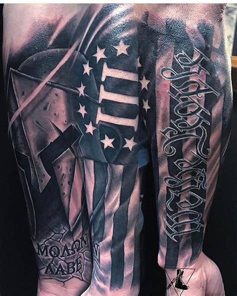 american flag pledge of allegiance tattoo - artvancarpetsale