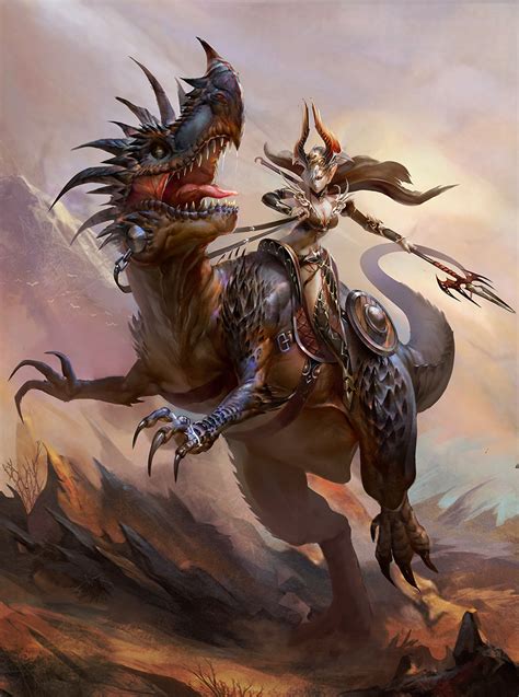 Fantasy Art: Dragon Rider - 2D Digital, FantasyCoolvibe – Digital Art