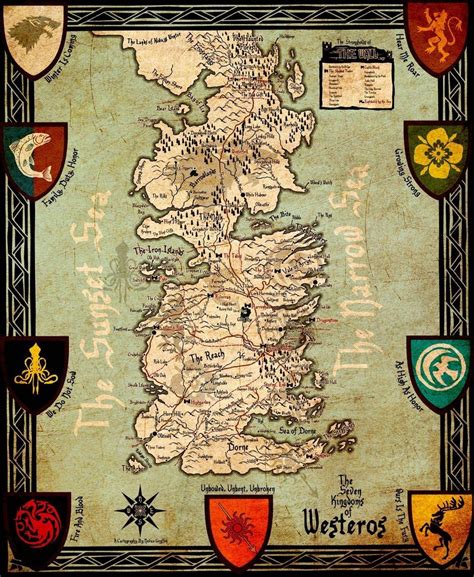 27 Maps That Will Change How You Think About "Game Of Thrones" | Game ...