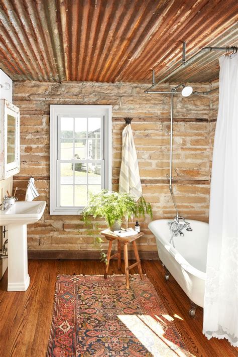 👌 30+ Farmhouse Bathroom Design and Decor Ideas