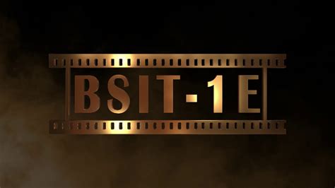 BSIT-1E LOGO - YouTube