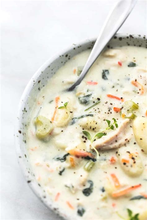 Olive Garden Chicken Gnocchi Soup | Creme De La Crumb