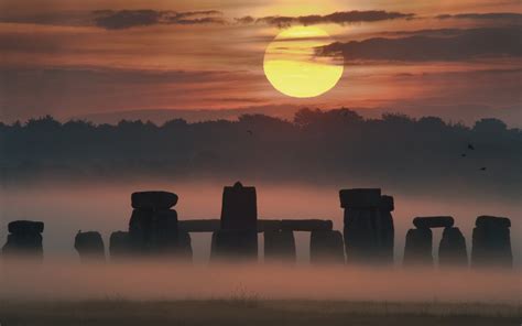 Download Man Made Stonehenge HD Wallpaper