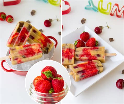 Vegan Banana Split Popsicles | Healthful Pursuit