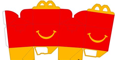 DIY McDonald's Happy Meal Box Craft for Stay-At-Home Parents