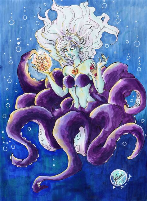 Ursula the sea witch by FishboneArt on DeviantArt