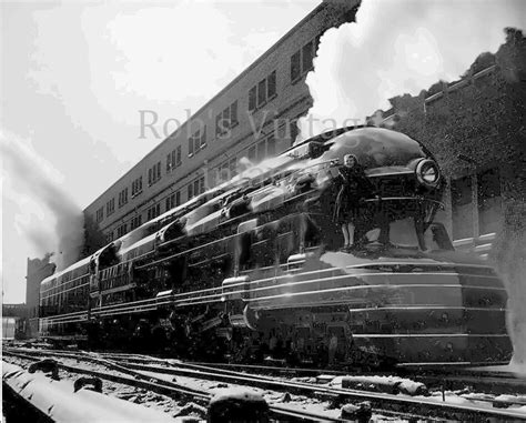 Pennsylvania Railroad S1 Bullet Steam Locomotive Train 6100 Photo In ...