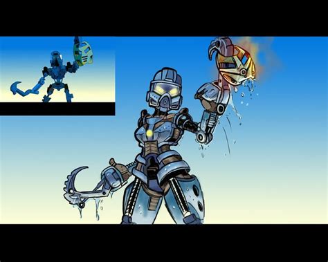 Bionicle: Toa Gali (MNOLG Scene Redraw) by Danny-Jay.deviantart.com on ...