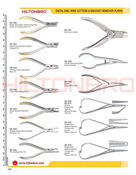 Orthodontic Instruments & Pliers – HILTONBRO