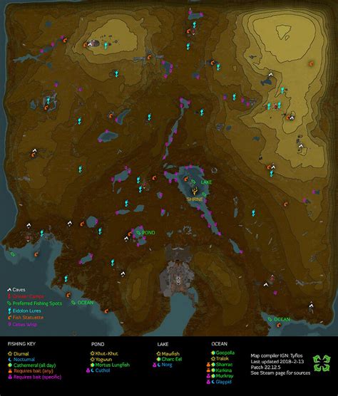 Warframe: Comprehensive Map - Fish, Caves, Statues and Other - Guide ...