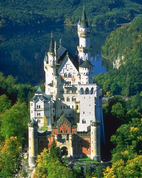 Neuschwanstein Castle Bavaria Germany - 4 postcard, Neuschwanstein ...