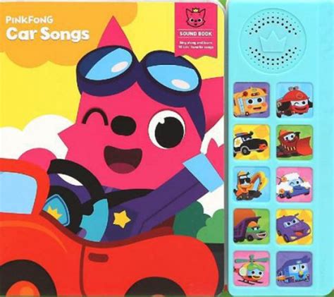 Pinkfong Car Songs Sound Book Smart Study - ToyWiz