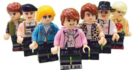 Forget Mattel’s BTS dolls, here are BTS LEGO minifigs - GEEKSPIN