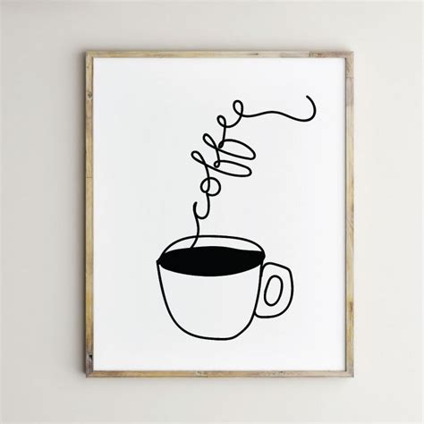 Coffee Artwork, Coffee Print, Coffee Art, Coffee Art Print, Coffee ...