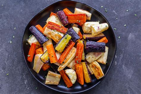 Oven Roasted Carrots And Parsnips - Momsdish