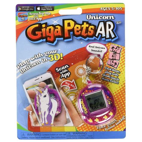 Giga Pets Unicorn Tamagotchi, Hobbies & Toys, Toys & Games on Carousell