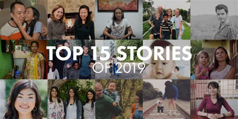 Favorite 15 Family, Adoptee & Adoption Stories of 2019