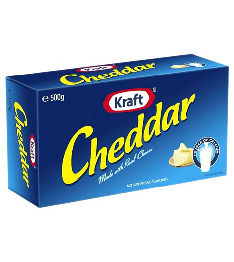 Amazon.com: Kraft Cheddar Cheese Made with Natural Cheese (Australia ...