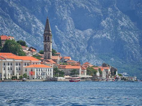 Old City of Perast and Bay of Kotor, Montenegro Editorial Photography ...