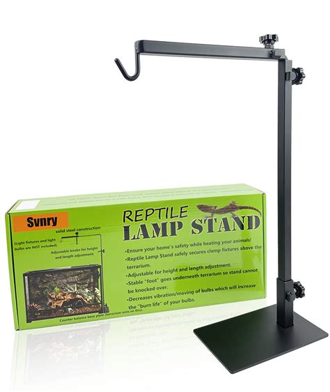 Reptile Tank Heat Lamp Stand Aquarium Stand - Reptile Terrarium Heat ...