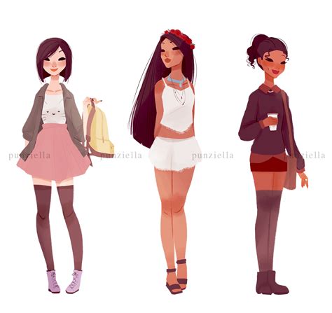 Mulan, Pocahontas and Tiana - Disney Princess Fan Art (38441762) - Fanpop