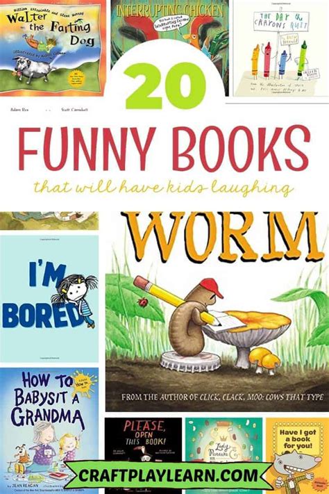 Funny Children's Books To Read Aloud - Craft Play Learn