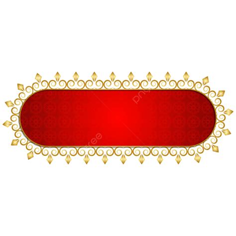 Luxury Red Text Box Abstract Shape Banner, Islamic, Banner, Text Box ...