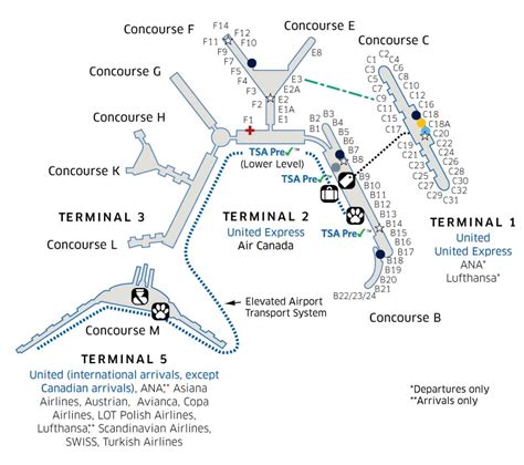 Chicago O'Hare Airport Map