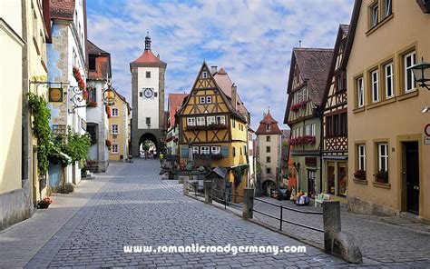 Rothenburg ob der Tauber on Germany's Romantic Road tourist route