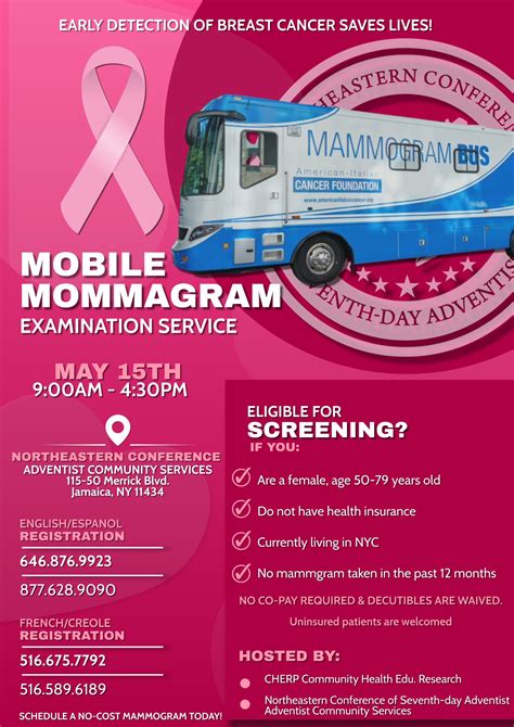 Mobile Mammogram Examination Service - Northeastern Conference of ...