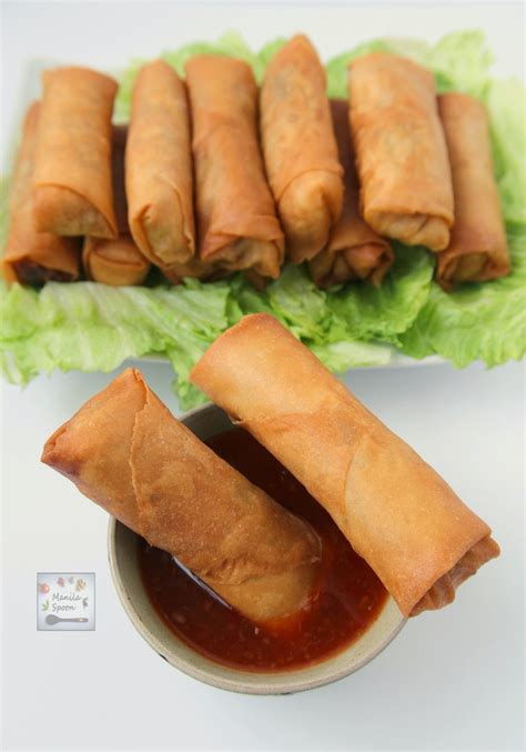 fresh vegetable lumpia recipes