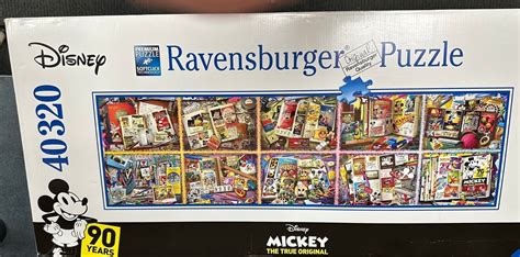 Disney Ravensburger Making Mickey Magic 40,320 Piece Jigsaw Puzzle ...