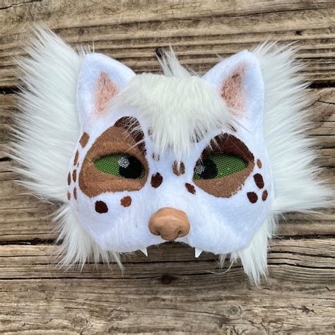 Opal Therian Cat Mask - Etsy