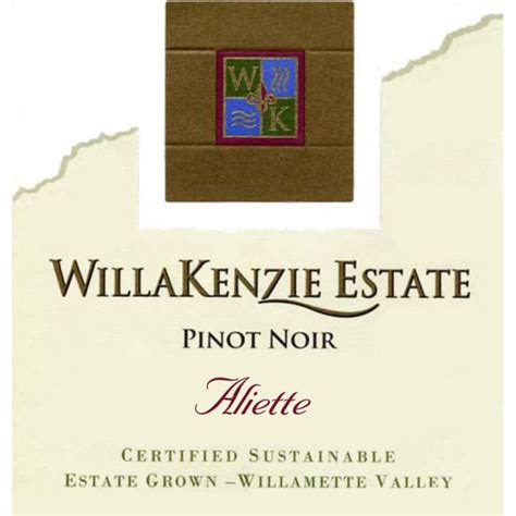 WillaKenzie Estate Aliette Pinot Noir 2010 | Wine.com