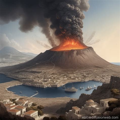 eruption of the thera volcano in mainland ancient greece which ...