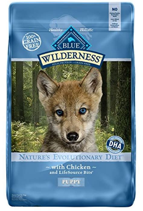 BLUE Wilderness Puppy Grain Free Chicken Dry Dog Food 24-lb – Pets ...