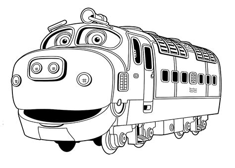 Chuggington coloring pages, Brewster for kids printable free Disney ...