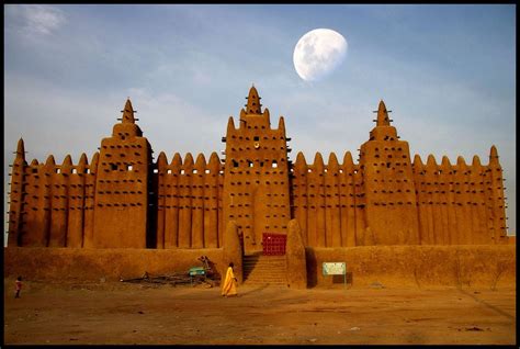 The Great Mosque of Djenné in Mali