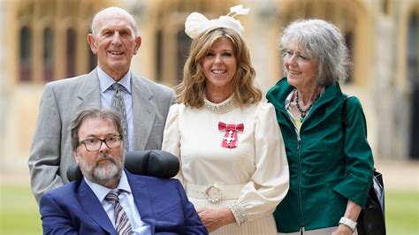 Kate Garraway joined by husband Derek Draper as she collects MBE from ...