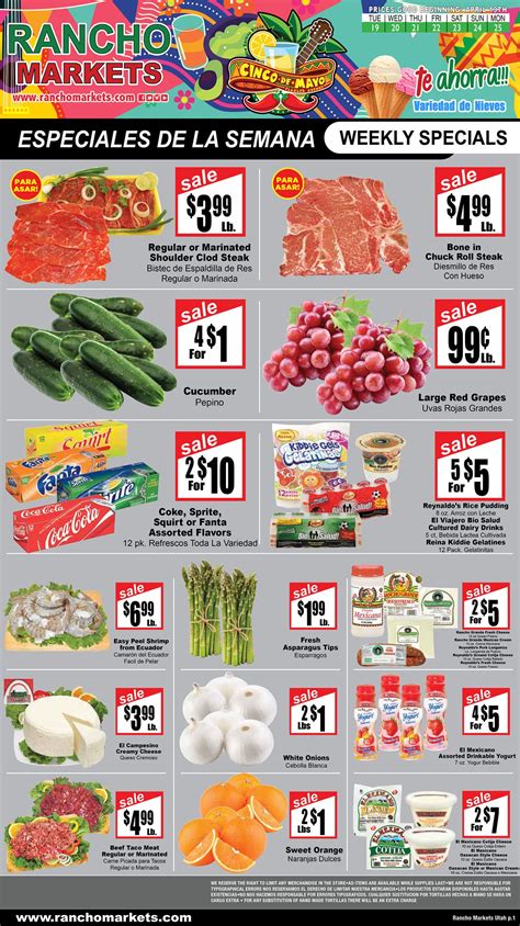 Rancho Markets Current weekly ad 04/19 - 04/25/2022 - frequent-ads.com