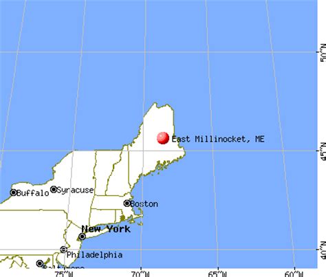 East Millinocket, Maine (ME 04430) profile: population, maps, real ...