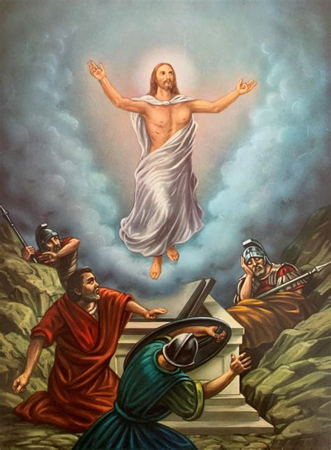 PRINT – RESURRECTION OF JESUS (10×7) - Di Marco International