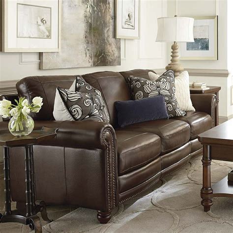 279 best images about Brown Leather Couch Decor on Pinterest | Grey ...