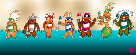 SMB3 Koopalings by Cpr-Covet on DeviantArt